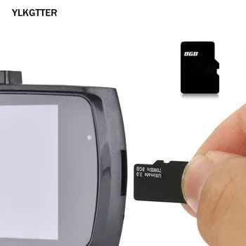 YLKGTTER at Køre Bil DVR Optager Dash Kamera, Fuld HD 1080P 2,2 Tommer Seamless Loop Optagelse Night Vision Vidvinkel Mini Dashcam