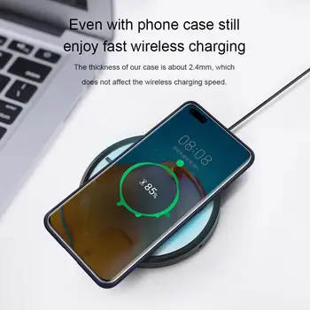 Nillkin for Huawei P40 Pro Tilfælde Flex Ren Luksus Silikone Soft Touch bagcover Nilkin Telefonen Sag