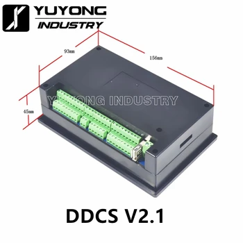 DDCS V2.1 V3.1motion kontrol system, som er beliggende 3-akse 4-akset cnc-controller, nødstop elektroniske håndhjul understøtter G-kode