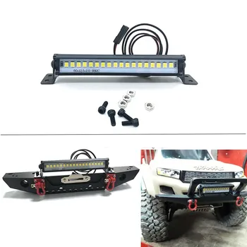 Fremhæve Taget LED Lys Bar Lampe til TRX6 TRX4 SCX10 RC Rock Crawler Lastbil Klatring Bil Shell Lastbil DIY Ændring Dele