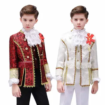 3 stk Vest Jakkesæt Til Dreng Fantasia Børne Halloween Carnival Cosplay Costume Party Formel, der Passer Fancy Kjole nytår Gave Til Dreng