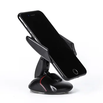 1 stk Universal 360 Grader Roterende Musen Form Mobiltelefon Holder Stand Forruden Car Mount Holder