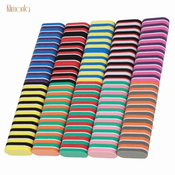 50stk Mix Farve neglefil Svamp Dobbelt-side Slibning af Negle Buffer Limas Unas Mini Søm Filer, der er Indstillet Skønhed Manicure Art-Værktøjer