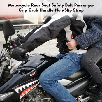 Motorcykel Tilbage På Plads, Sikkerhed Armlæn, Passager Greb Fat I Håndtaget, Non-Slip Remmen Sikkerhedssele Beskyttelse