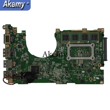 Akemy X202E Laptop bundkort Til Asus X202E X201E S200E X201EP Test oprindelige bundkort 4G RAM I3 CPU