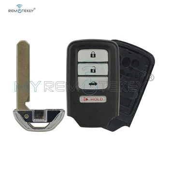 Remtekey ACJ932HK1210A Smart key tilfælde shell 3-knap med panik for Honda Accord Civic 2013