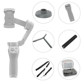 Håndtaske+ stativ Håndholdte Gimbal Stabilisatorer +Selfie Stick Beslag +Rem +Håndtag Dæksel +Desktop-Base Mount til DJI Osmo Mobile3
