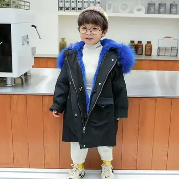2020 nye vinter børnetøj til børn dreng bomuld polstret varm dunjakke i den store dreng baby frakke