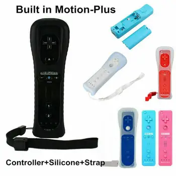 Til Nintend Wii Motion Plus Wireless GamePad Remote Controller Med Nunchuck Kontrol Joysticket For Wii Spil-Tilbehør