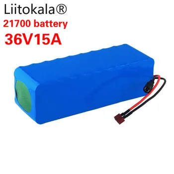 LiitoKala 36V 15Ah batteri 21700 5000mah 10S3P batteri 500W high power batteri 42V 15000mAh Ebike el-cykel BMS