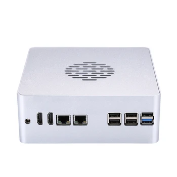 Qotom 2 Gigabit ethernet lan Mini-PC Core i3 i5 AES-NI router opnsense Sophos, Vyos, rede ud Mini Computer Q635S Q655S
