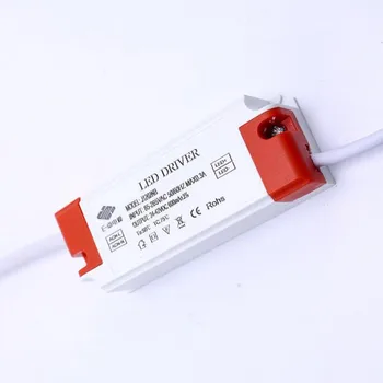 LED Driver strømforsyning 24-36w-8-12series 3W tranformers loft Led lys Downlight AC85-265V DC24-42V 600mA Gratis fragt 5pcs