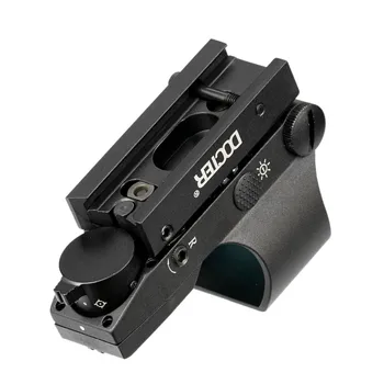 LÆGE Red Dot Sight Optik Hærge 1x28x40 Red Dot Rifle Anvendelsesområde 4 Sigtemiddel Refleks Syn med 20mm Weaver Base 12407