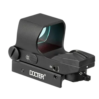 LÆGE Red Dot Sight Optik Hærge 1x28x40 Red Dot Rifle Anvendelsesområde 4 Sigtemiddel Refleks Syn med 20mm Weaver Base