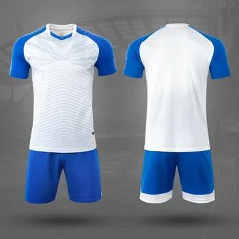 Mænd & Børn Survetement Fodbold Sæt Futbol Kit Fodbold Sport Uniform , Athlet Shirt, der Passer , fodboldtrøjer Sæt Gave benbeskyttere