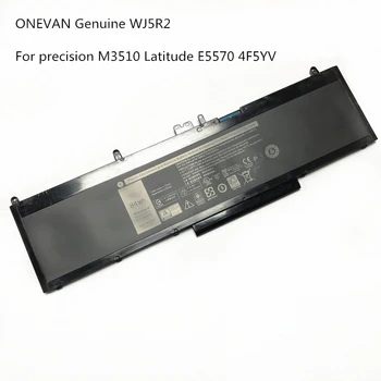 Nye WJ5R2 Laptop Batteri Til Dell Precision 3510 M3510 Til Dell Latitude 5570 E5570 4F5YV 11.4 V 84Wh