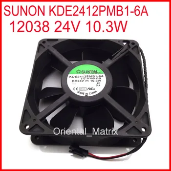 KDE2412PMB1-6A 24V 10.3 W 2Pin 12038 120*120*38mm Køligere Køling Inverter Fan