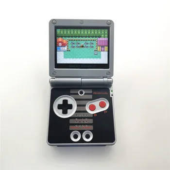 Touch-Version GameBoy LCD-8 Farve Modeller V2 iPS-Baggrundsbelyst LCD-Til Game Boy Advance SP, Til GBA SP Konsol Og Pre-cut etui