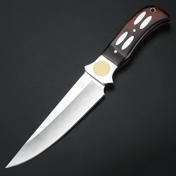 Offentlig Jagt Overlevelse Kniv D2 Blade Redde Kniv Camping selvhjælp kniv