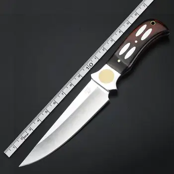 Offentlig Jagt Overlevelse Kniv D2 Blade Redde Kniv Camping selvhjælp kniv