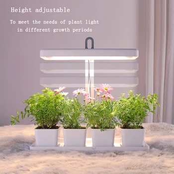 Hjem Voksende Lamper LED vækst Lys Aerogarden Flower Pot Fulde Spektrum Plante Lys til Planter, Blomster Sætteplante Dyrkning