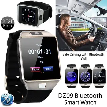 DZ09 Smartwatch Elektroniske Bluetooth Smart Ur Digital Ur at Tælle Skridt og Søvn Overvågning Armbåndsur