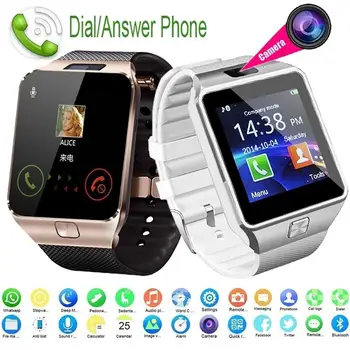 DZ09 Smartwatch Elektroniske Bluetooth Smart Ur Digital Ur at Tælle Skridt og Søvn Overvågning Armbåndsur