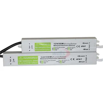 Vandtæt IP67 LED Driver Ac-dc 12V/24V 10W 15W 20W 25W 30W 36W-45W 50W 60W 80W 100W 120W 150W Strømforsyning til LED strip Light