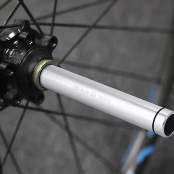 Ny Cykel Front Wheel Thru-Aksel Quick Release Adapter 12mm 15mm 9mm Cykling MTB Mountainbike Hub Konvertering Spyd Adapter