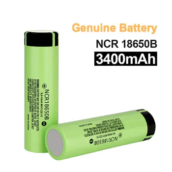 Nye NCR18650B 3,7 v 3400mah 18650 Genopladeligt Lithium Batteri For Lommelygte batterier (IKKE PRINTET)