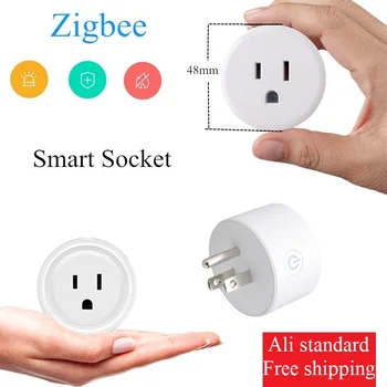Gratis shippping Zigbee Smart Socket Hub arbejder med Echo Plus Hub,Philips Hue,SmartThings,Google Startside(Hub, der Kræves), der Kræves 3.0