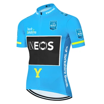 2020-laser cut ineos grenadier team cykling trøjer Mountainbike-shirt tenue cycliste homme åndbar grenadier cykel jersey 12778