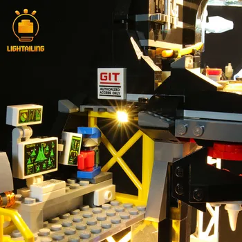 LIGHTAILING LED Lys Kit Til Garmadon ' s Vulkan Lair Belysning, der er Kompatibelt Med 70631 (Inkluderer IKKE Model)