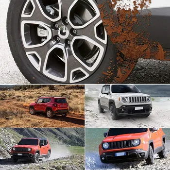 4STK Mudder Klapper for-2018 2019 Jeep Renegade Splash Vagter Fender Forreste og Bageste