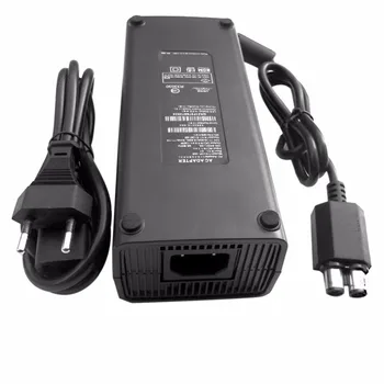 AC 100-240V Adapter Strømforsyning Oplader Kabel til X-BOX 360 Slim Ideelle Oplader Med LED-Indikator Lys EU Stik 12895
