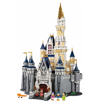 PÅ LAGER Disneys Princess Castle Bygning-Blokke, Mursten 71040 Kompatibel Med Legoinglys Blokke, Mursten, Legetøj Til Børn, Gaver