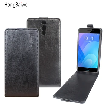 HongBaiwei for Meizu M6 Note Flip Tilfælde, Luksus Læder taske Cover til Meizu M6 Note på 5,5 tommer Magnetiske Beskyttende Shell