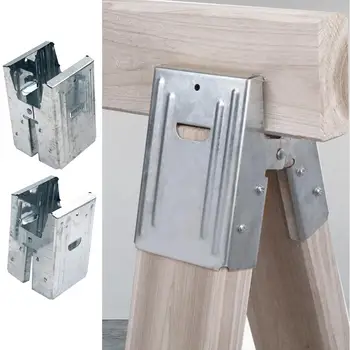 Træbearbejdning Positionering Af Sawhorse Beslag Møbler Håndterer Installation Locator Møbler Værktøjer