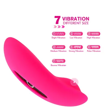 IKOKY G Spot Klitoris Vibrator Slik Klitoris Massage Trådløse Kontrol 7 Hastigheder APP Smart Vibrator Bærbare Trusser Vibrerende Æg 13050