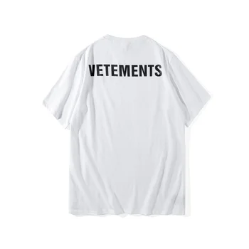 Bedste Version 2018 Vetements Personale Justin Bieber Kvinder Mænd T-shirts t-shirts Hiphop 3M Refleksion Mænds Bomuld T-shirts, tee Sommer