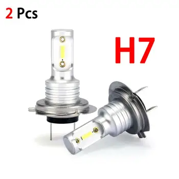 2x H7 LED-Forlygte Pærer-Konvertering Kit Hi/Lo Stråle 55W 8000 LM Klar Hvid 6000K Super Lyse Signal Bil Lys Bil Tilbehør