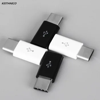 20Pcs Mini-USB-3.1 Type C han til Mikro-USB-Female Adapter Omformer Stik til Opladning Data Sync Overfør Til Xiaomi Huawei