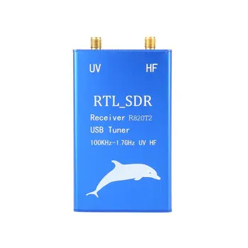 RTL.SDR USB-Tuner Receiver RTL2832U+R820T2 Radio 100KHz-1,7 GHz UHF, VHF, UV-HF RTL SDR CW DSB LSB ER FM Radio Arbejde med PC ' en