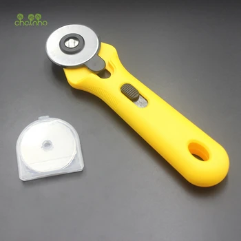 45mm Plast Håndtag Roller Cutter,DIY Syning & Quiltning-Værktøjer,Manuel Rotation Kniv Til at Skære Papir Klud Læder Stof
