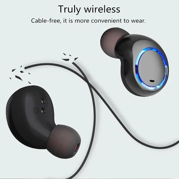 Awei T3 TWS Trådløse Mini Tvillinger Stereo Bluetooth Hovedtelefoner støjreducerende Vandtæt Binaural Hovedtelefoner Med Mikrofon Oplader Dock