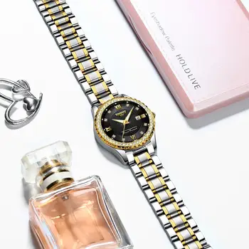 NIBOSI Kvinders ure Luksus Rustfrit Stål mode dameur 2020 nye Quartz armbåndsur Kvindelige armbånd Relogio Feminino