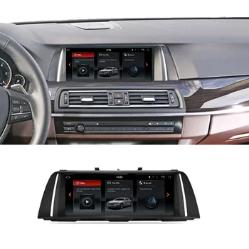 Liandlee Bil Mms GPS Audio Radio Stereo Til BMW 5-M5 F10 F11 2013~2016 CarPlay TPMS For NBT System Navigation NAVI
