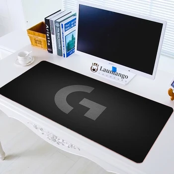 Gaming musemåtte Store Gamer Mus Mat Gummi med Anti-slip Pad Tastatur Skrivebord Mat Computer musen pad Custom Logicool Logo Design