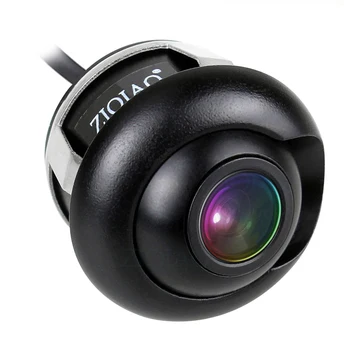 ZIQIAO Forsiden Udsigt Vende Kameraet 360° Rotation HD Night Vision Vandtæt Bil førerspejlets Kamera Parkering