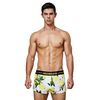 Nye SEOBEAN mænd er sexede shorts mode boxer shorts print Herre Sommeren Casual Cool Kort kufferter shorts udendørs